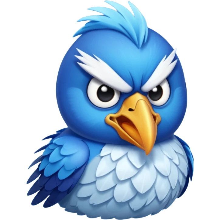 I want an emoji of ice bird and which is one of the character in angry birds story emoji