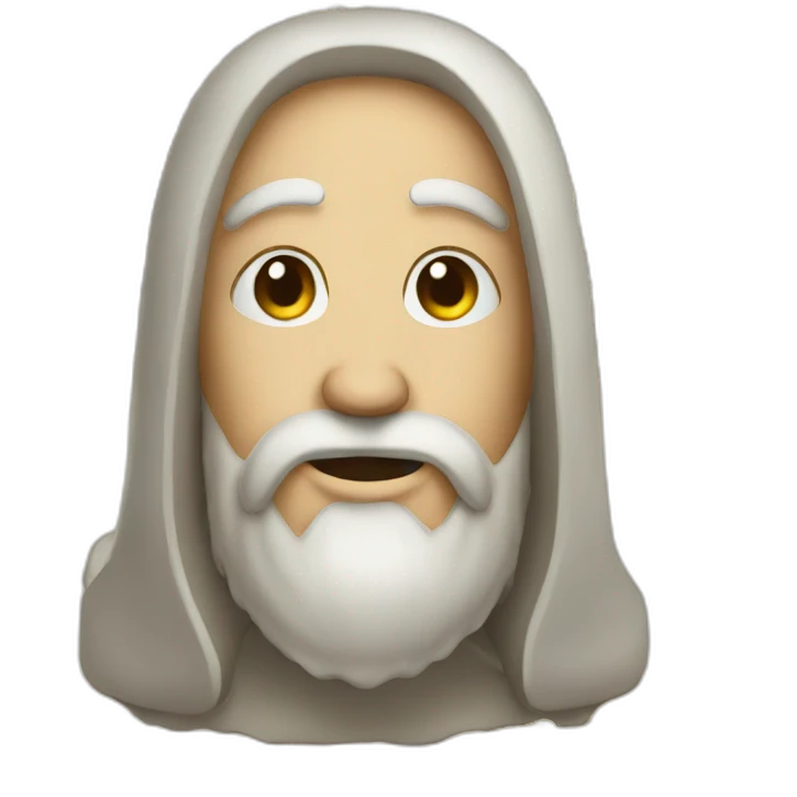 Bible with face emoji