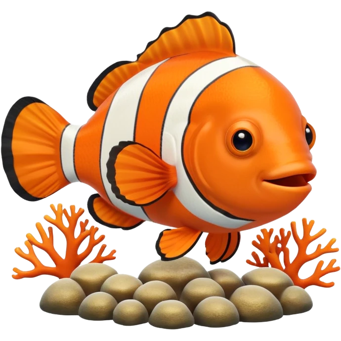 Nemo clownfish emoji