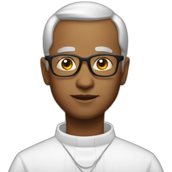 A priest emoji