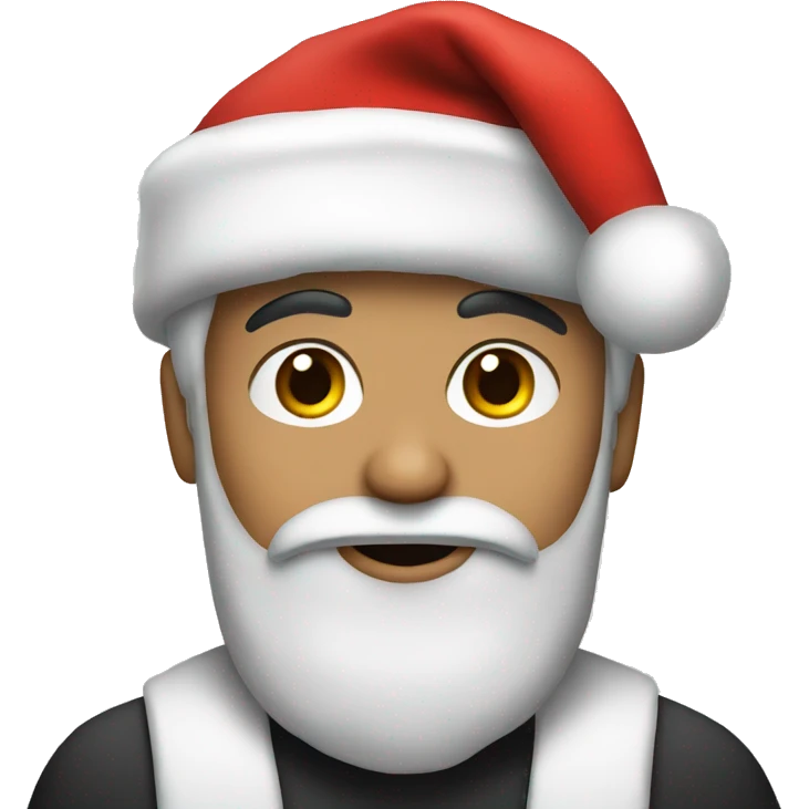 zayn with santa hat emoji