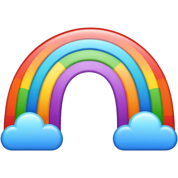 A rainbow ࿕ emoji