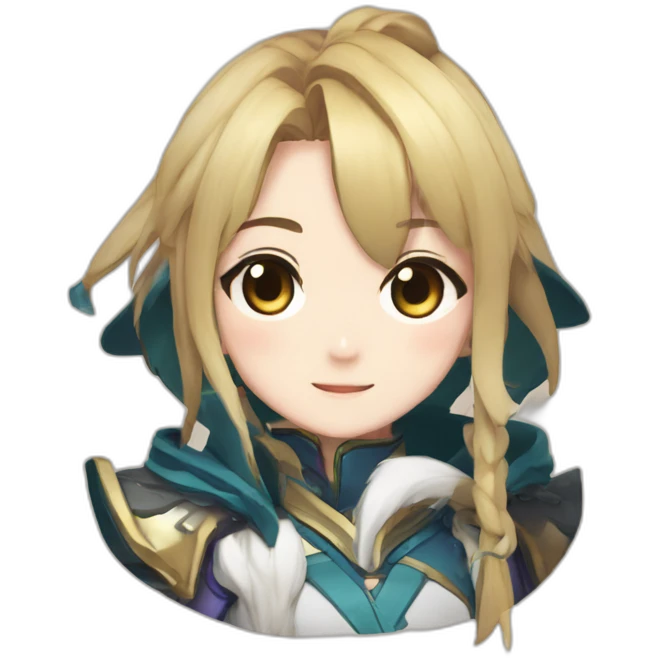 genshin_impact, shenhe emoji