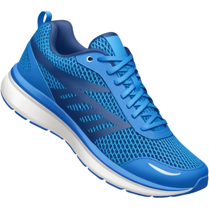 blue running shoes emoji