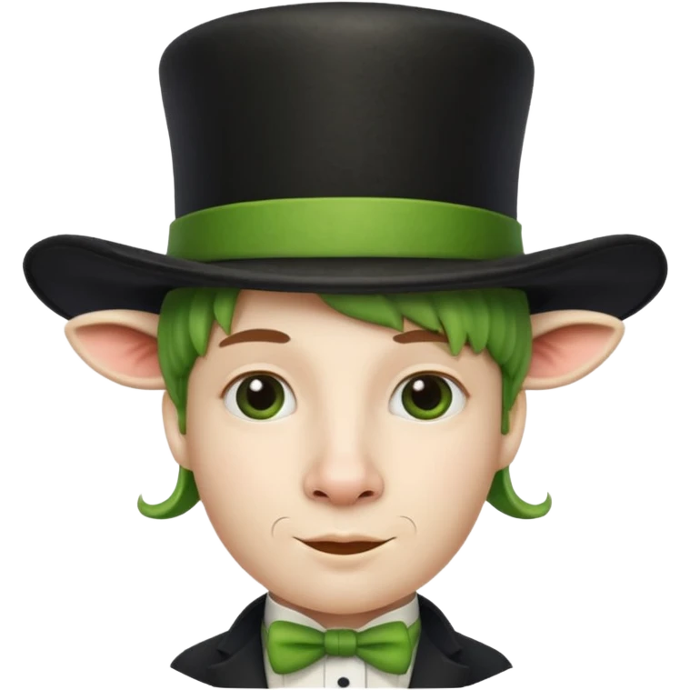 green vegetable with a top cow hat emoji