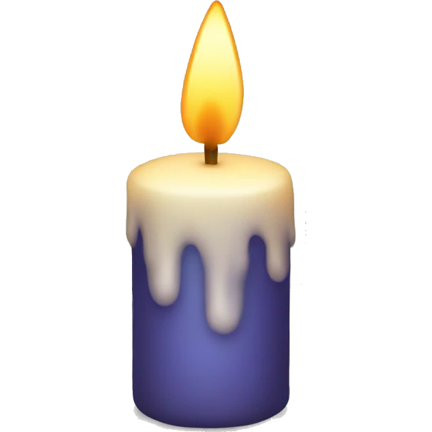 christmas candle emoji