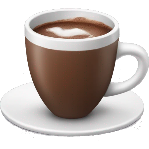 Cup of hot chocolate  emoji