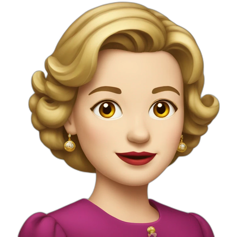 belgian Queen Mathilde emoji