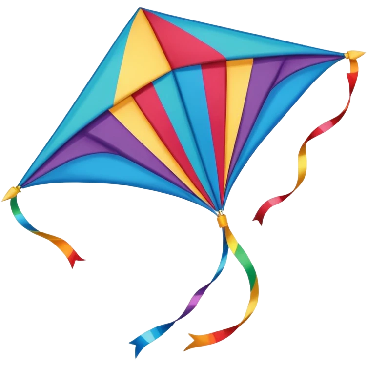 a kite emoji