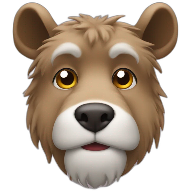 Sanglier avec la tête choqué emoji