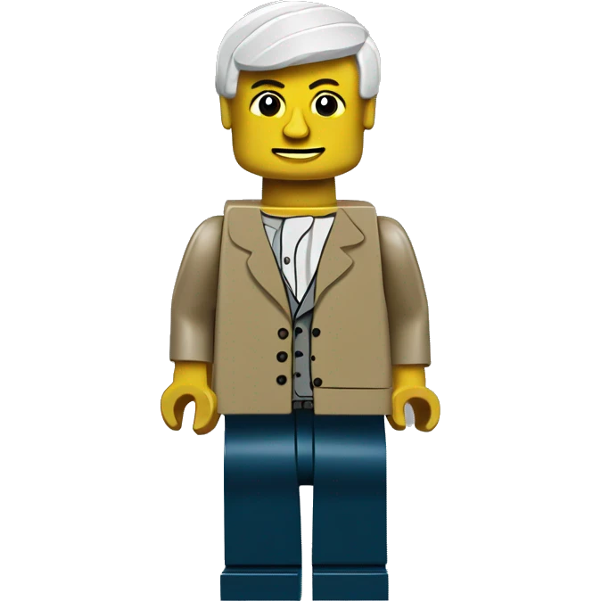 Pablo Picasso lego full body emoji