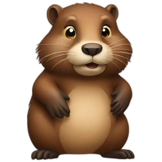 beaver emoji