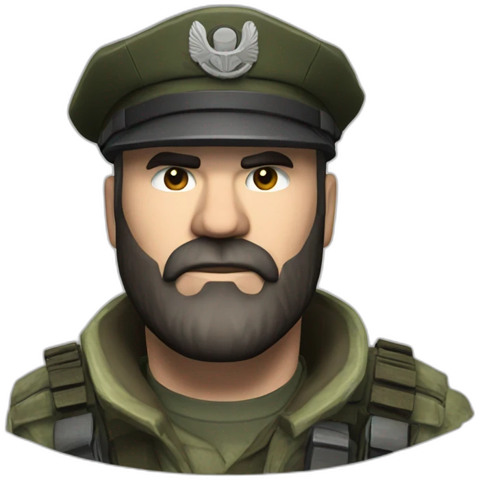 Captain Price from Call of Duty  emoji