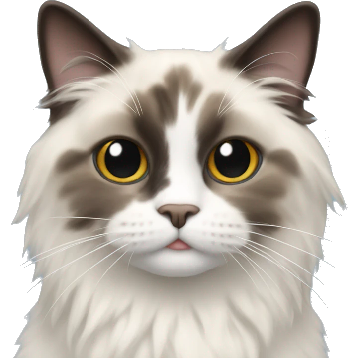 Cat ragdoll  emoji