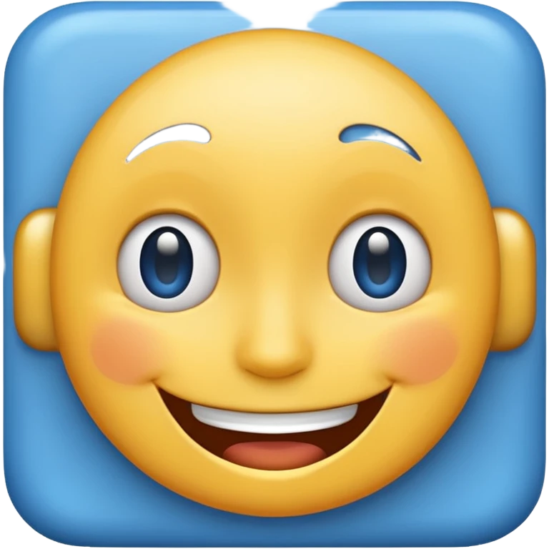 😂🟦 emoji