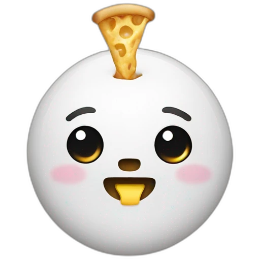 chat qui mange des frit'es emoji