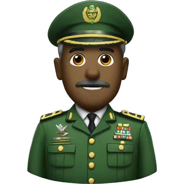 green colonel emoji