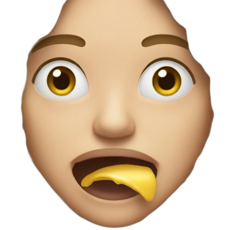 Hungry-to-you emoji