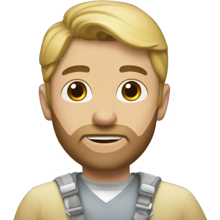Кудрявая собака  emoji