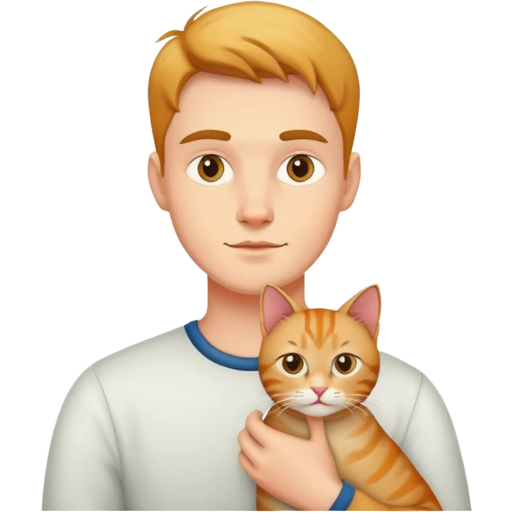 Man cat emoji