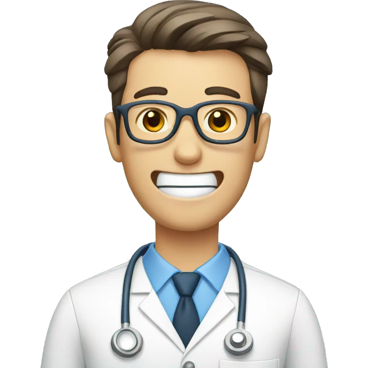 dentist at work emoji