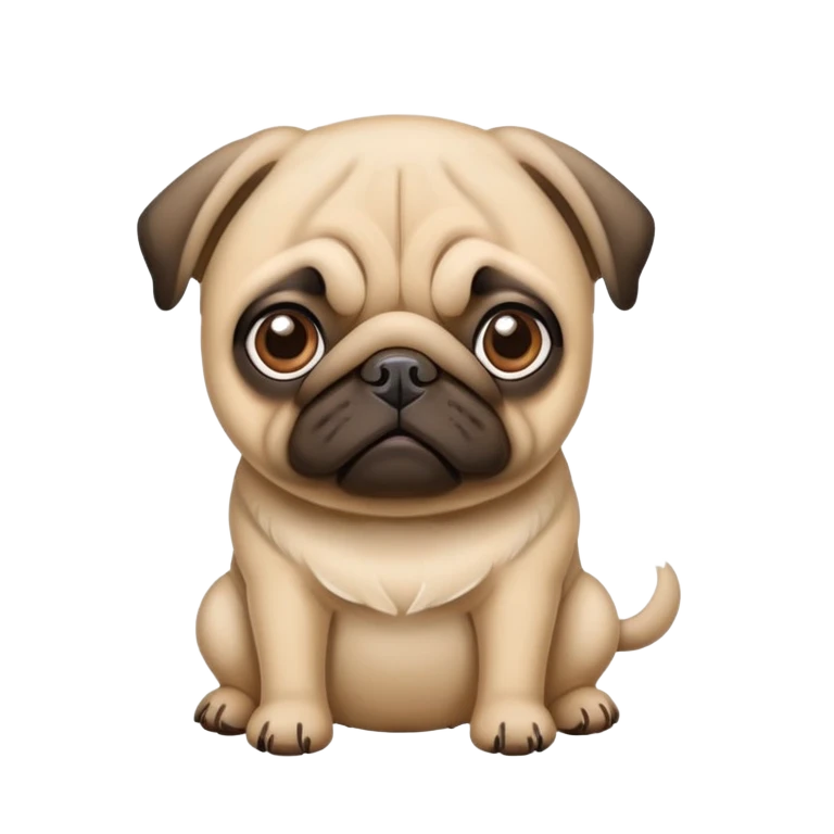 Pug emoji