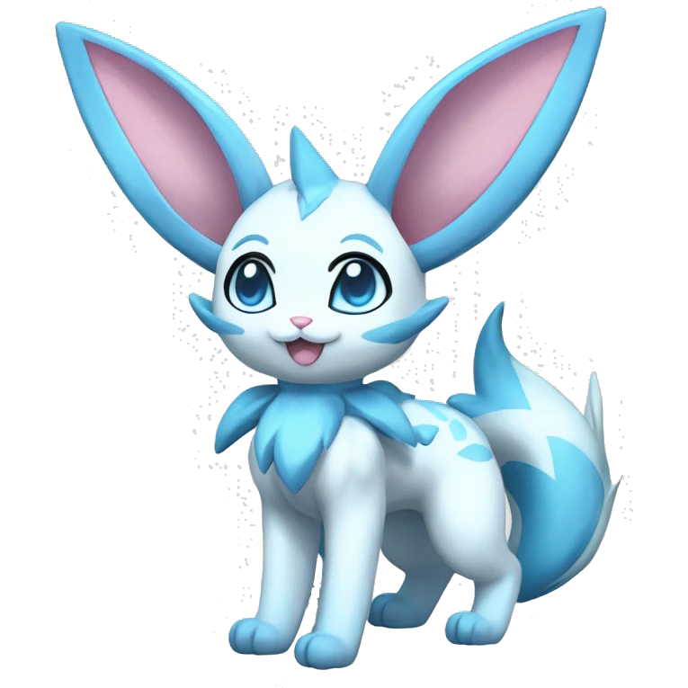 Sylveon-Glaceon full body emoji
