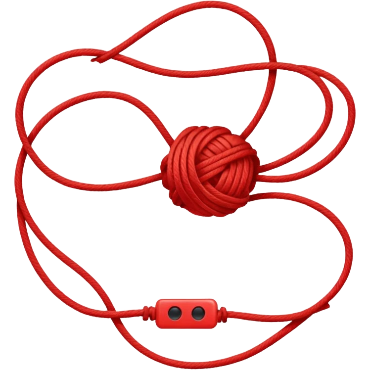 red string emoji