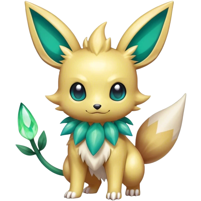 Shiny-Eeveelution-Cute-Fakemon-Poison-Pokemon-fusion full body emoji