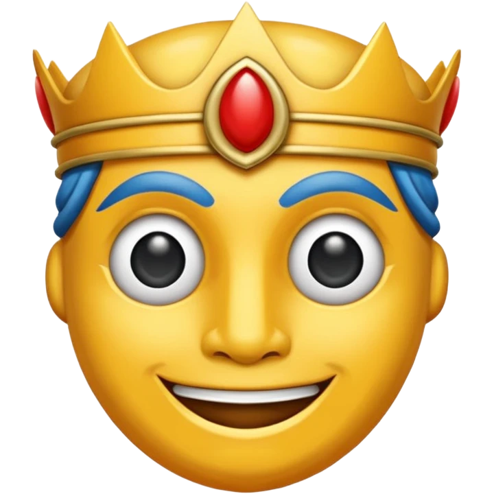 Egy rénszarvas kék masnival a nyakában emoji