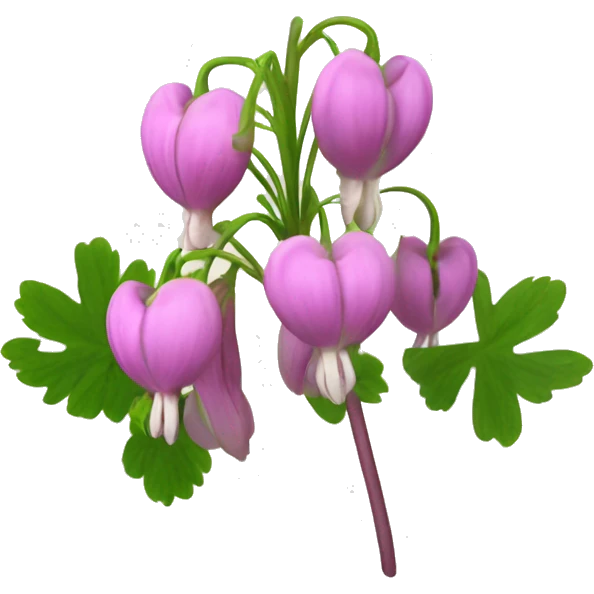 Dicentra spectabilis  emoji