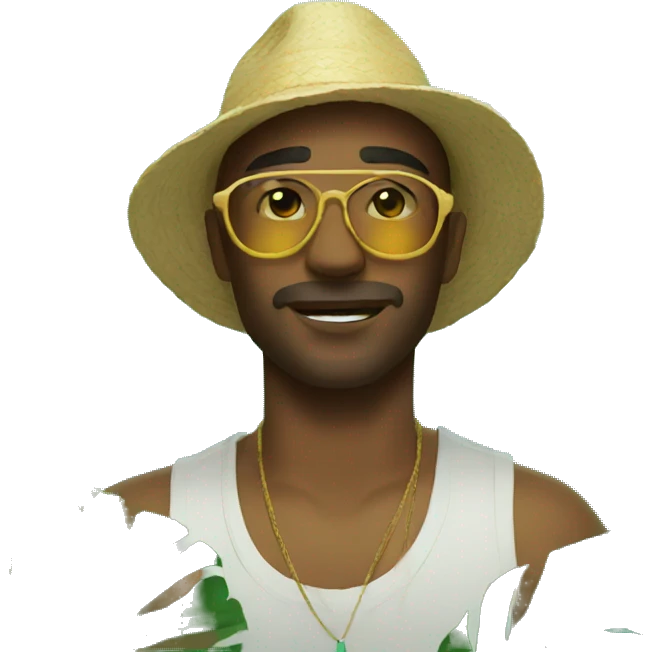 tropical music vibe emoji