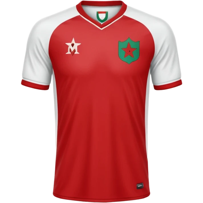 Maillot du Maroc foot emoji