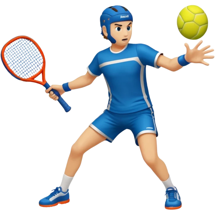 Padel smash emoji