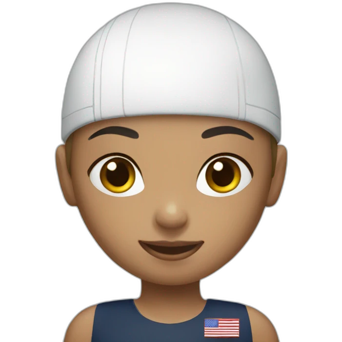 girl swimmer emoji