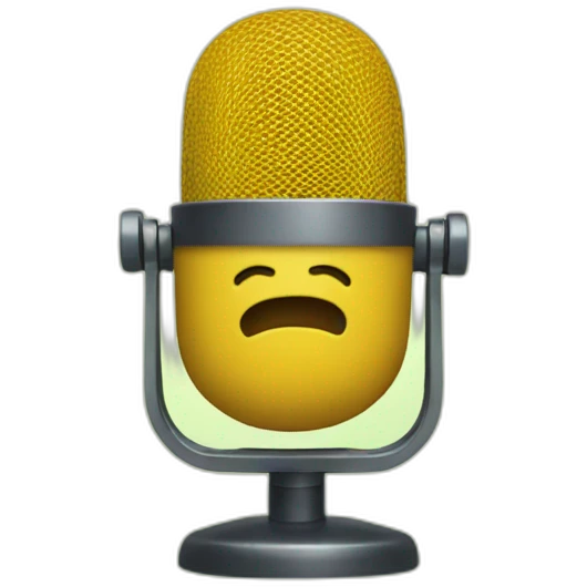 mic in thé forest emoji