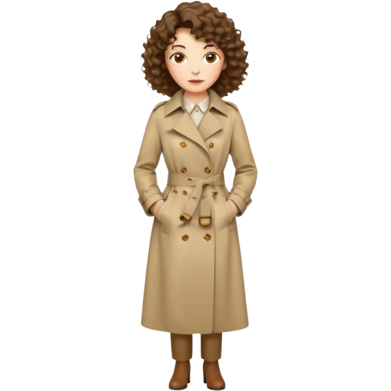 Dalgalı-kıvırcık arası saçlı, hafif perçemli; kehribar gözlü, küçük kalkık burunlu ve dolgun dudaklı. Oval yüzlü, çıkık elmacık kemikli. Omuzları geniş, beli ince, kalçası dolgun. Old money tarzında, trençkot ve kumaş pantolon seven, dikkat çekici bir kadın. emoji