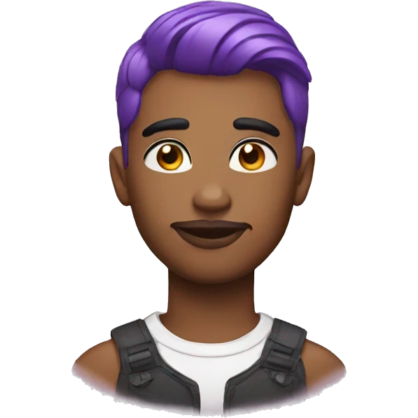 gay with makeup emoji