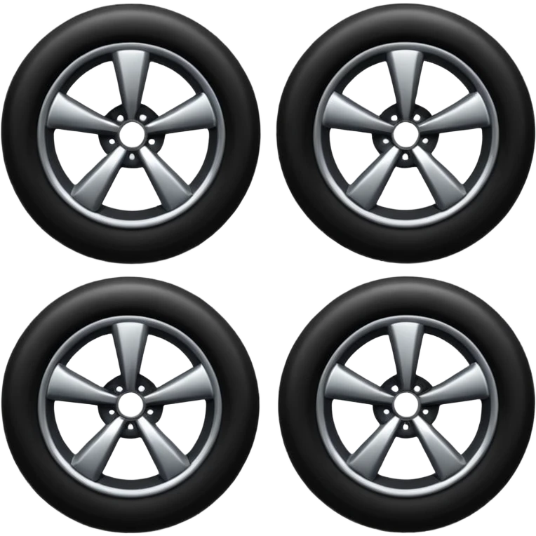 only wheels from the chassis emoji