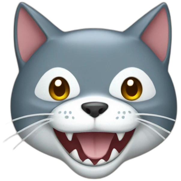 Shark cat emoji