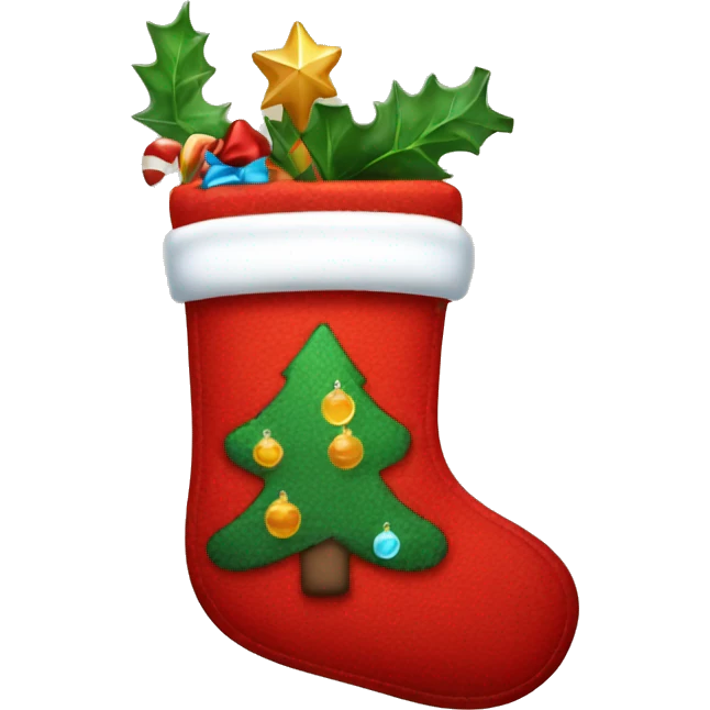 Christmas stocking  emoji