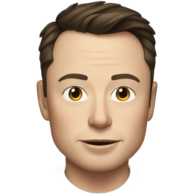 Elon Musk emoji