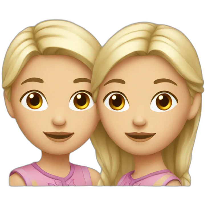 two Russian sisters emoji
