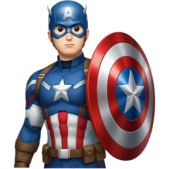 captian america with his shield emoji