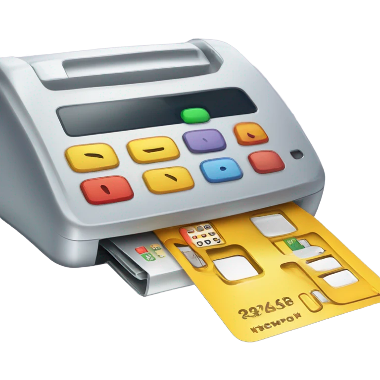Card reader emoji