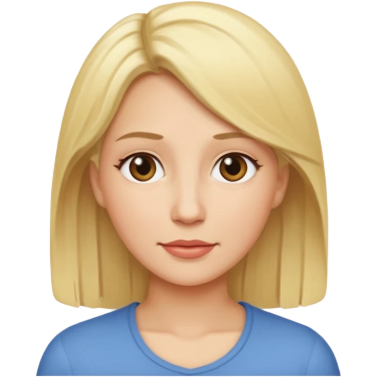 mother with blonde hair emoji