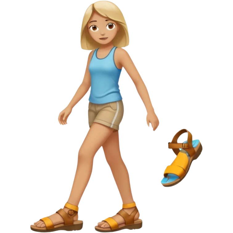 sweaty girl feet emoji