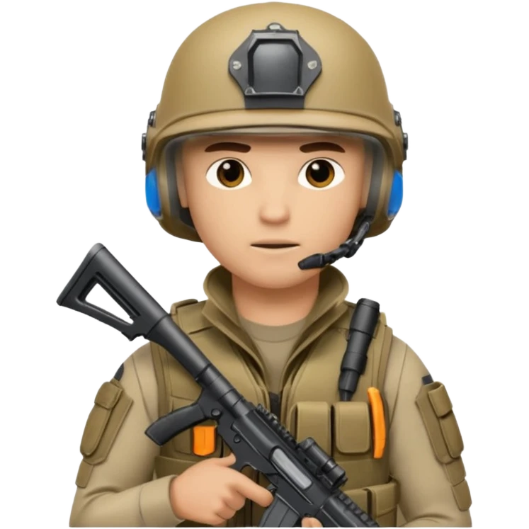 I want an emoji for a male special action force officer emoji