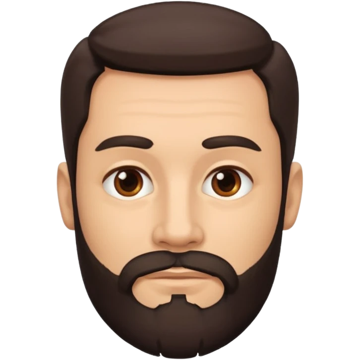 men without winkles with beard emoji