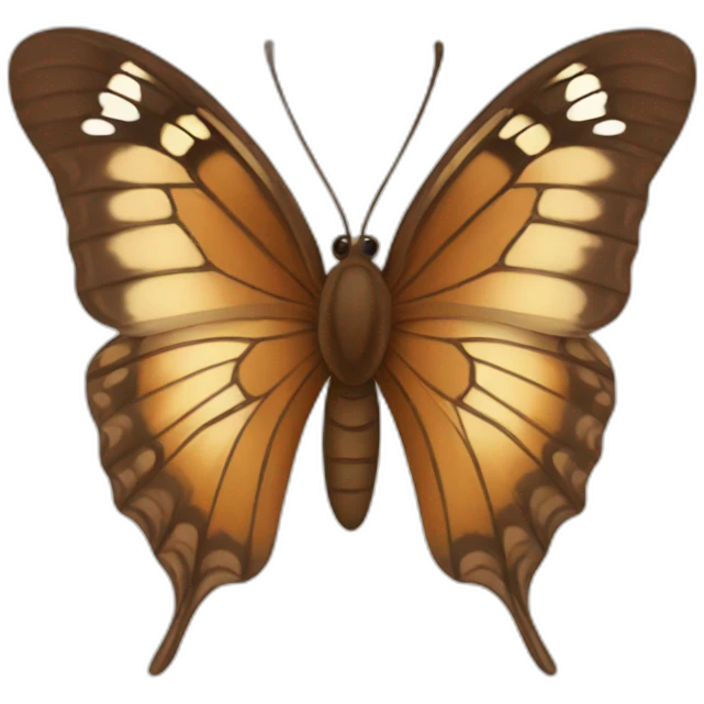 Brown butterfly  emoji